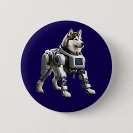 Malamute Robot Button Knapp