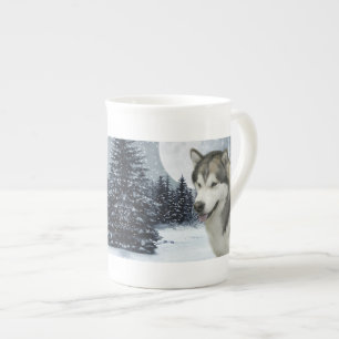 Malamutebenporslinmugg Benporslin Mugg