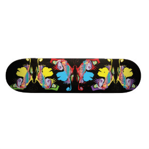 Malande Old School Skateboard Bräda 21,6 Cm