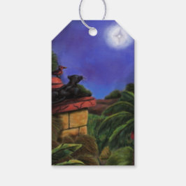 målande pantrerdjungeltempelstjärna presentetikett