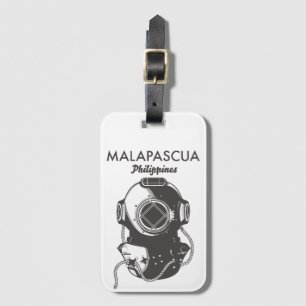 Malapascua Filippinerna Diving-reseaffisch Magnet Bagagebricka