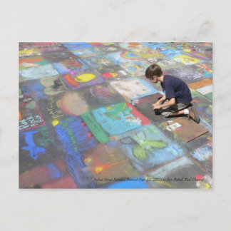 Målar ett underbart liv.. vykort