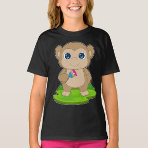 Målarapa Målarpensel Målar T Shirt