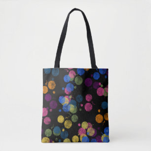 Målardroppar Totebag Tygkasse