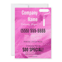 Målare 5x7 Flyer