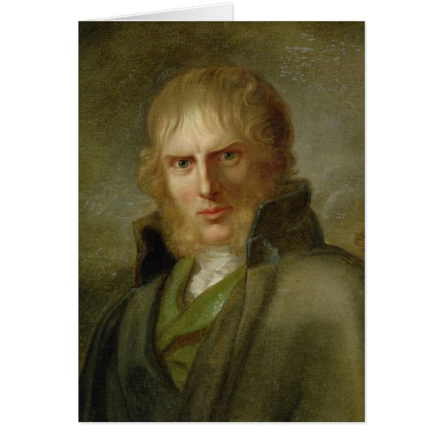 Målare Caspar David Friedrich Hälsningskort (Framsidan)