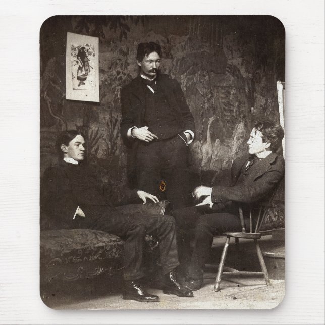 Målare Everett Shinn Robert Henri John Sloan Musmatta (Framsidan)