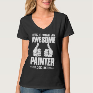 Målare lackerare och konstnärer t shirt