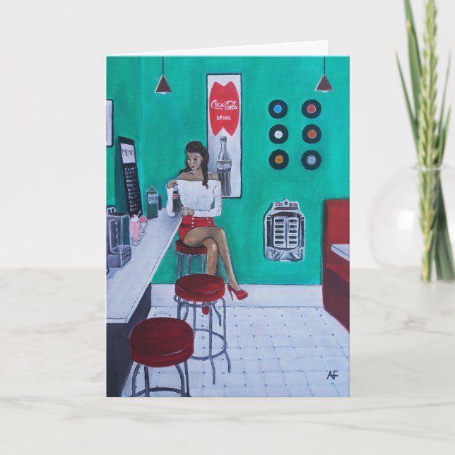 Målaren Runaround Sue av Alfred Fox Kort (Framsida)