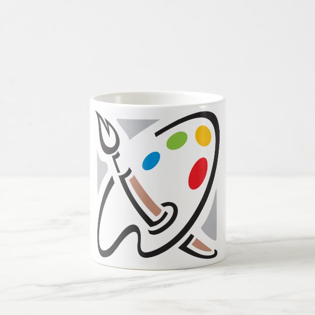 Målarepalettmugg Kaffemugg (Center)
