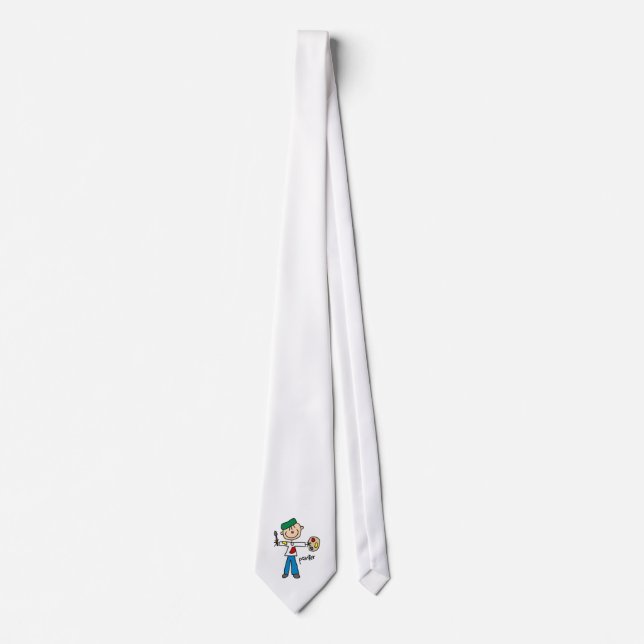 Målarestickfigur Slips (Framsida)