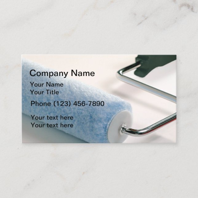 Målarevisitkortar Visitkort (Framsida)