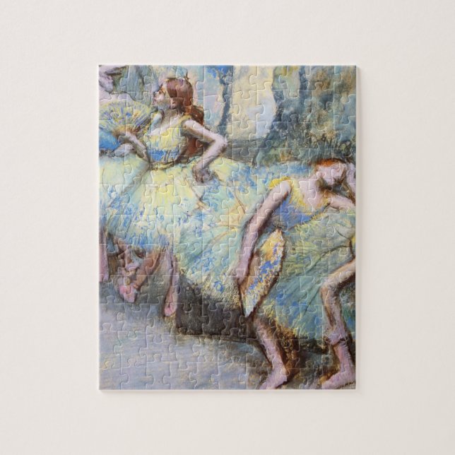 Målarfärg för Degas Ballet Dancer Art Dancers Pussel (Vertikal)