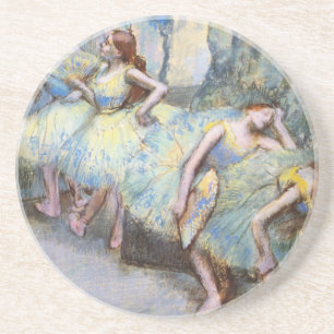Målarfärg för Degas Ballet Dancer Art Dancers Underlägg Sandsten