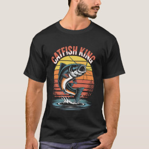 Malarkonung Fiskeäventyrsentusiaster T Shirt