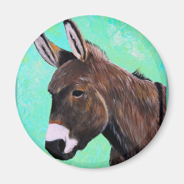 Målarmagnet Donkey Magnet (Framsidan)