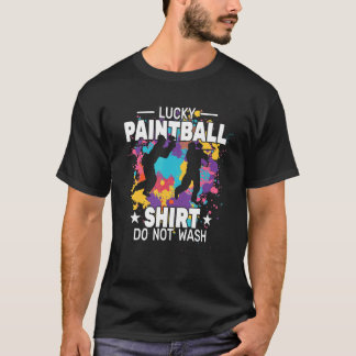 målarmålare för taktiska sport Paintball T Shirt