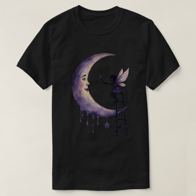 Målarmåne T Shirt (Design framsida)