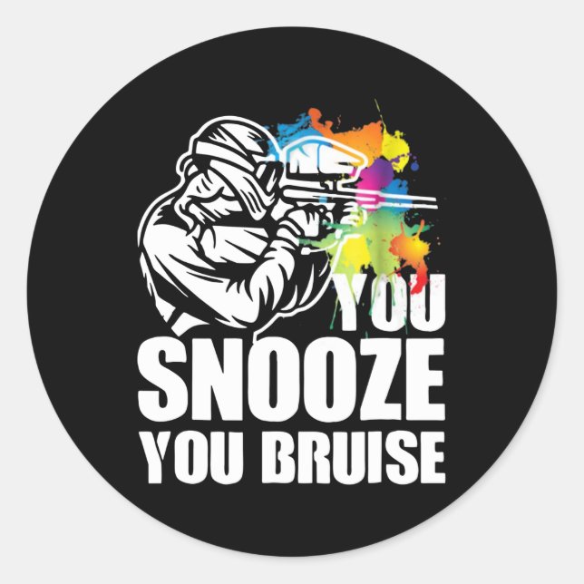 målarmilitär runt klistermärke (Framsida)