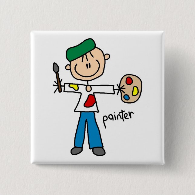 Målarstavfigur Knapp (Framsida)