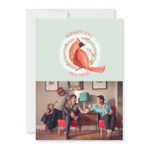 Målart enfoto-Helgdag av kardinalkrans