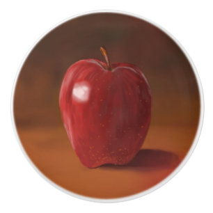 Målat Apple enhetshandtag Knopp