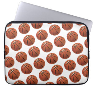 Målat basketmönster laptop sleeve