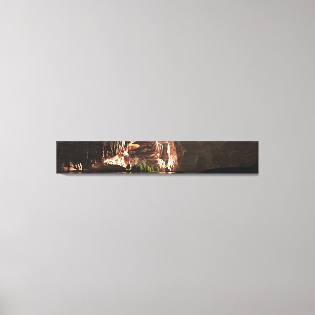 Målat Canyon Panorama Canvastryck (Framsida)