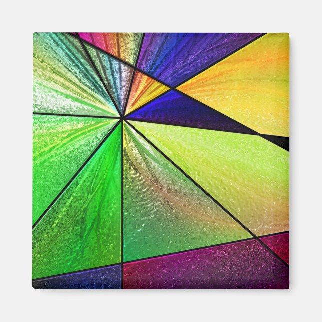 Målat glas 5 magnet (Framsidan)