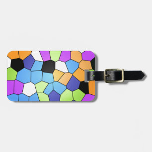 Målat glas bagagebricka