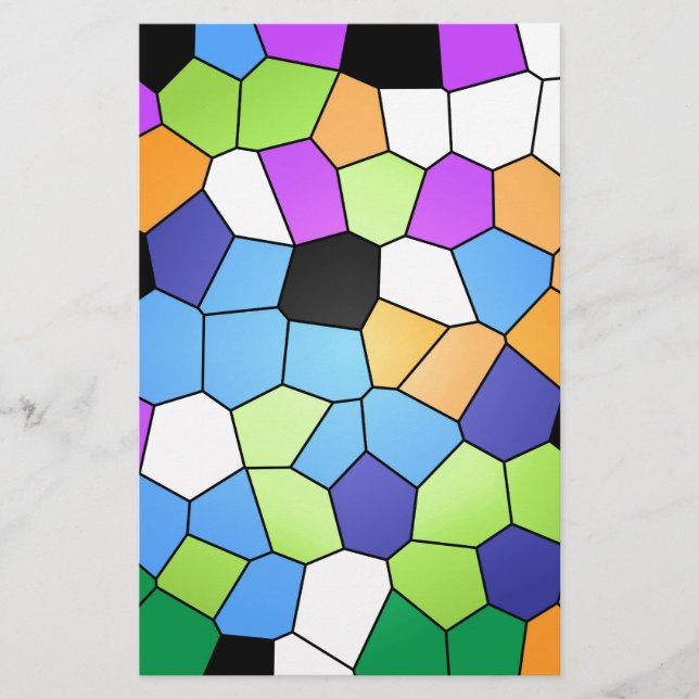 Målat glas brevpapper (Framsida)