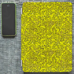 Målat glas iPad mini skydd<br><div class="desc">Glowing Elegance lyfter fram,  från denna grafik,  i vibrant,  färg av; gult,  orange,  olivoljekärl,  brun och svart grönt som är digitalt redigerad,  till denna mosaik i mönster.</div>