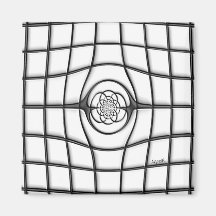 Målat glas (ljus) © Angel Honung, 2009