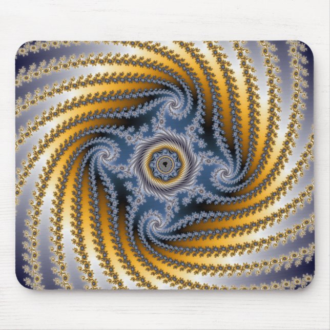 Målat glas musmatta (Framsidan)