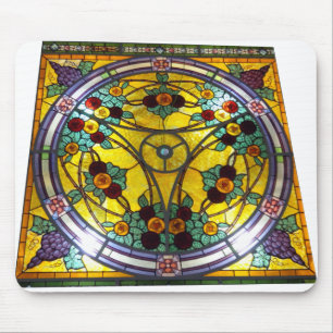 Målat glas musmatta