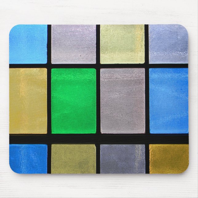 Målat glas musmatta (Framsidan)