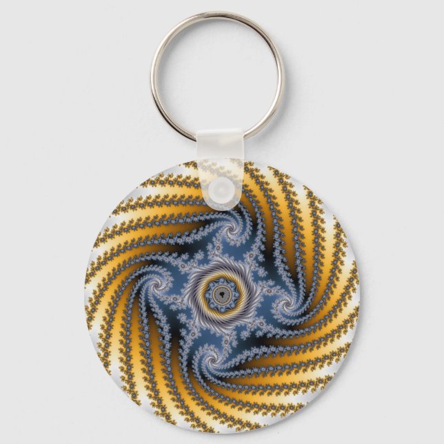 Målat glas nyckelring (Framsida)