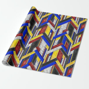 Målat glas presentpapper