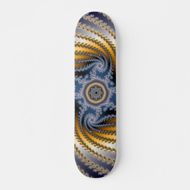Målat glas skateboard bräda 19,5 cm (Framsida)