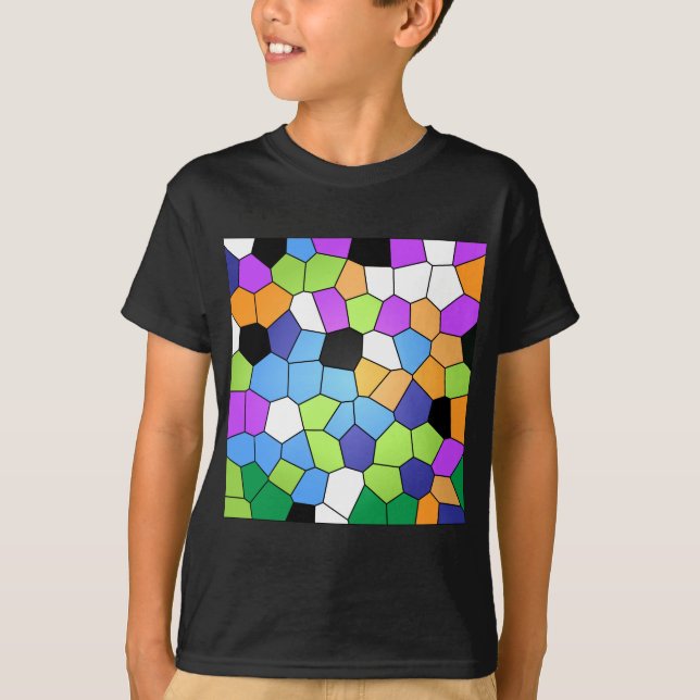 Målat glas tee shirt (Framsida)