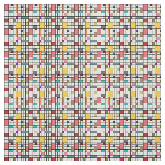 Målat glas tyg (Provkarta)