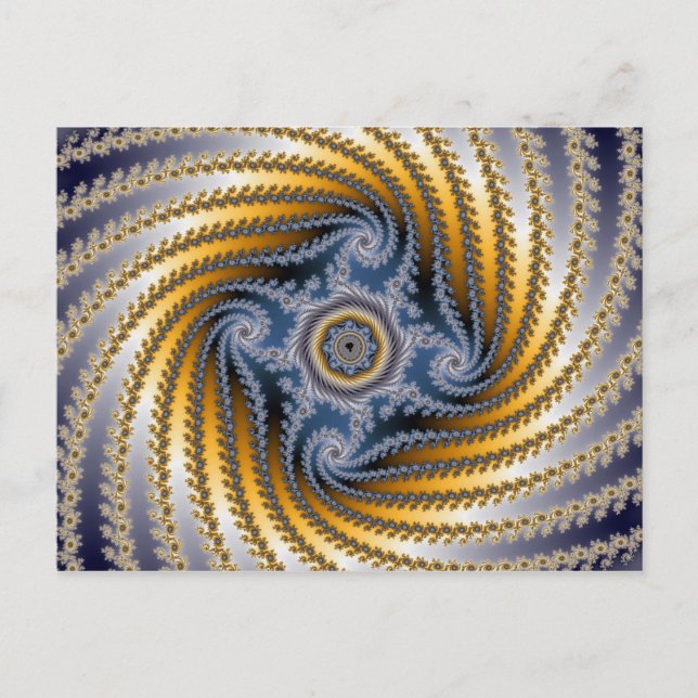 Målat glas vykort (Framsida)