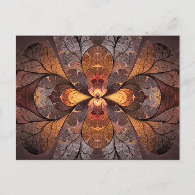 Målat glas vykort (Framsida)