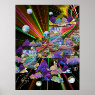Målat glas, Windows 3-D Poster
