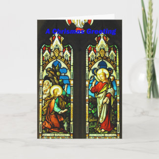 Målat glass #4 helgkort