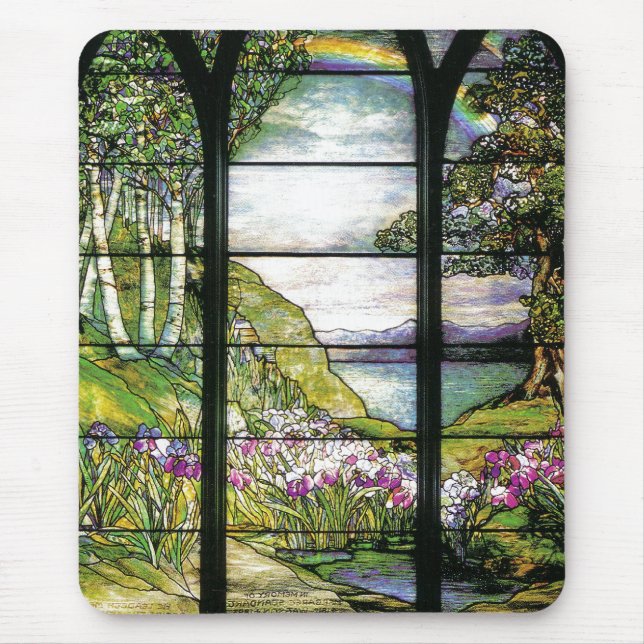 Målat glass Mousepad Musmatta (Framsidan)