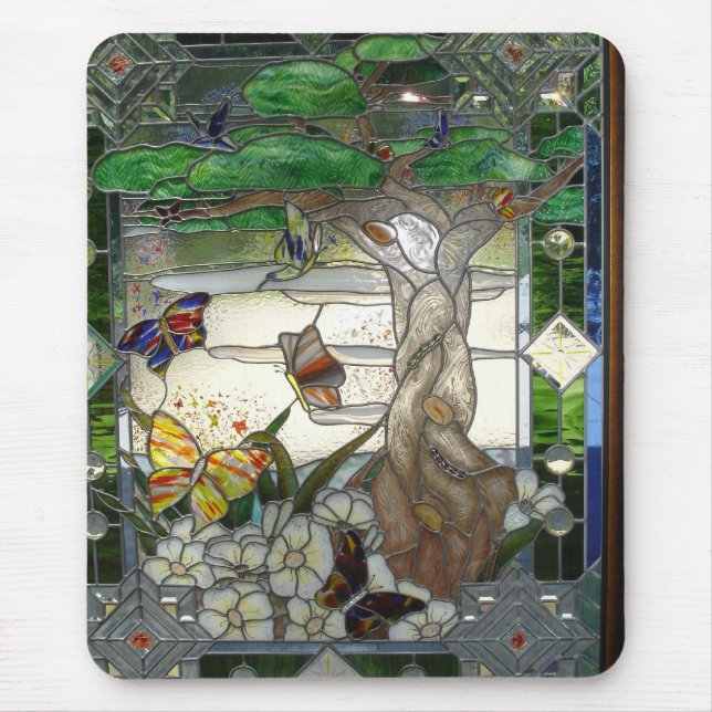 Målat glass Mousepad Musmatta (Framsidan)