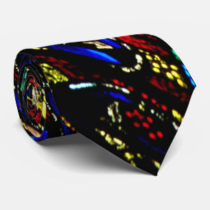 Målat glassabstrakt slips