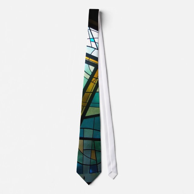 Målat glassfönstermanar Tie för klänning för Tie Slips (Framsida)