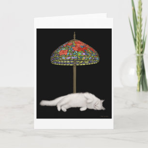 Målat glasskattSunlamp kort